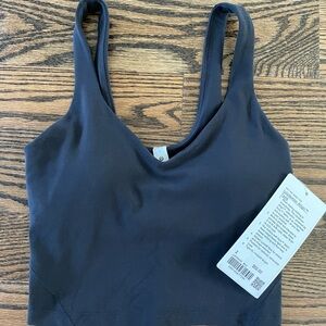 Lululemon Black Cropped Align Tank